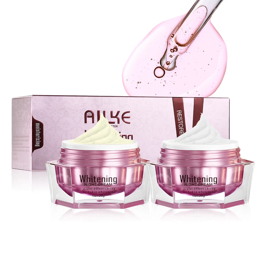 AILKE Whitening And Removing Freckle Cream, Brightening Hydrating ,Suitable For Black And Dark Skin, Korean Bleaching Skin Care