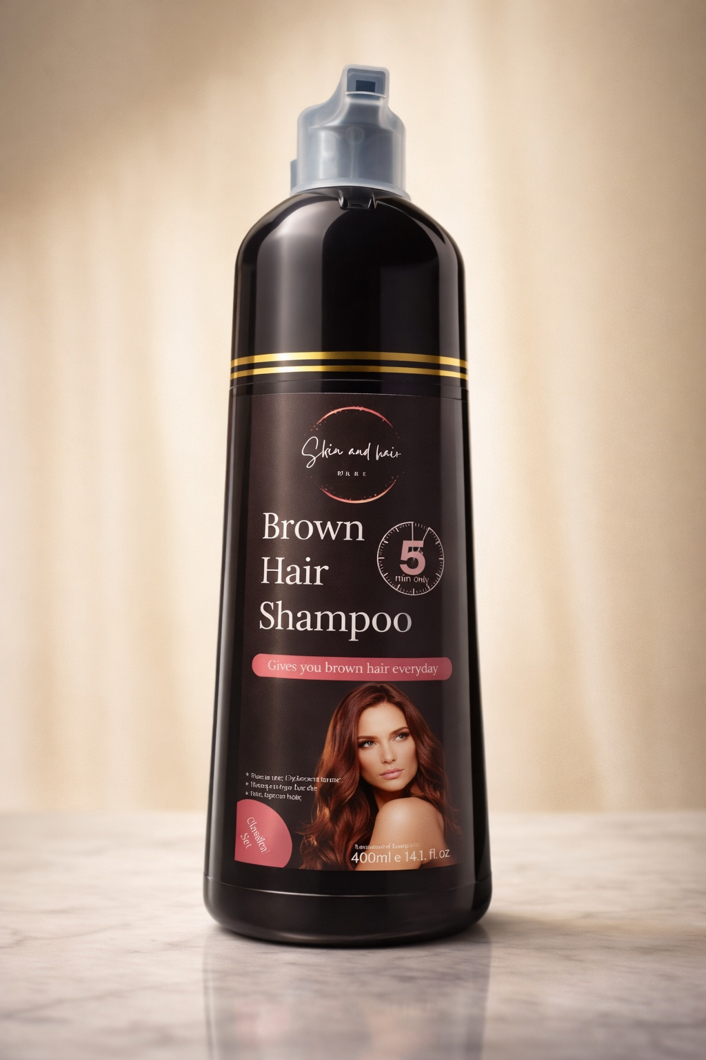 brown shampoo