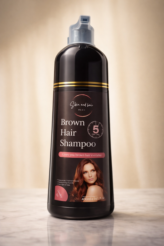 brown shampoo